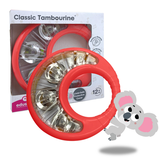 Classic Tambourine (Red)