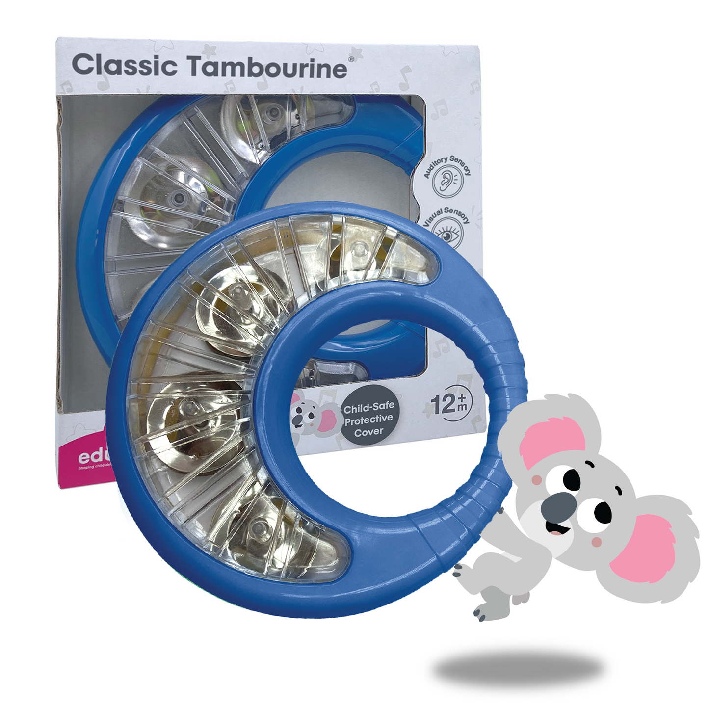 Classic Tambourine (Blue)