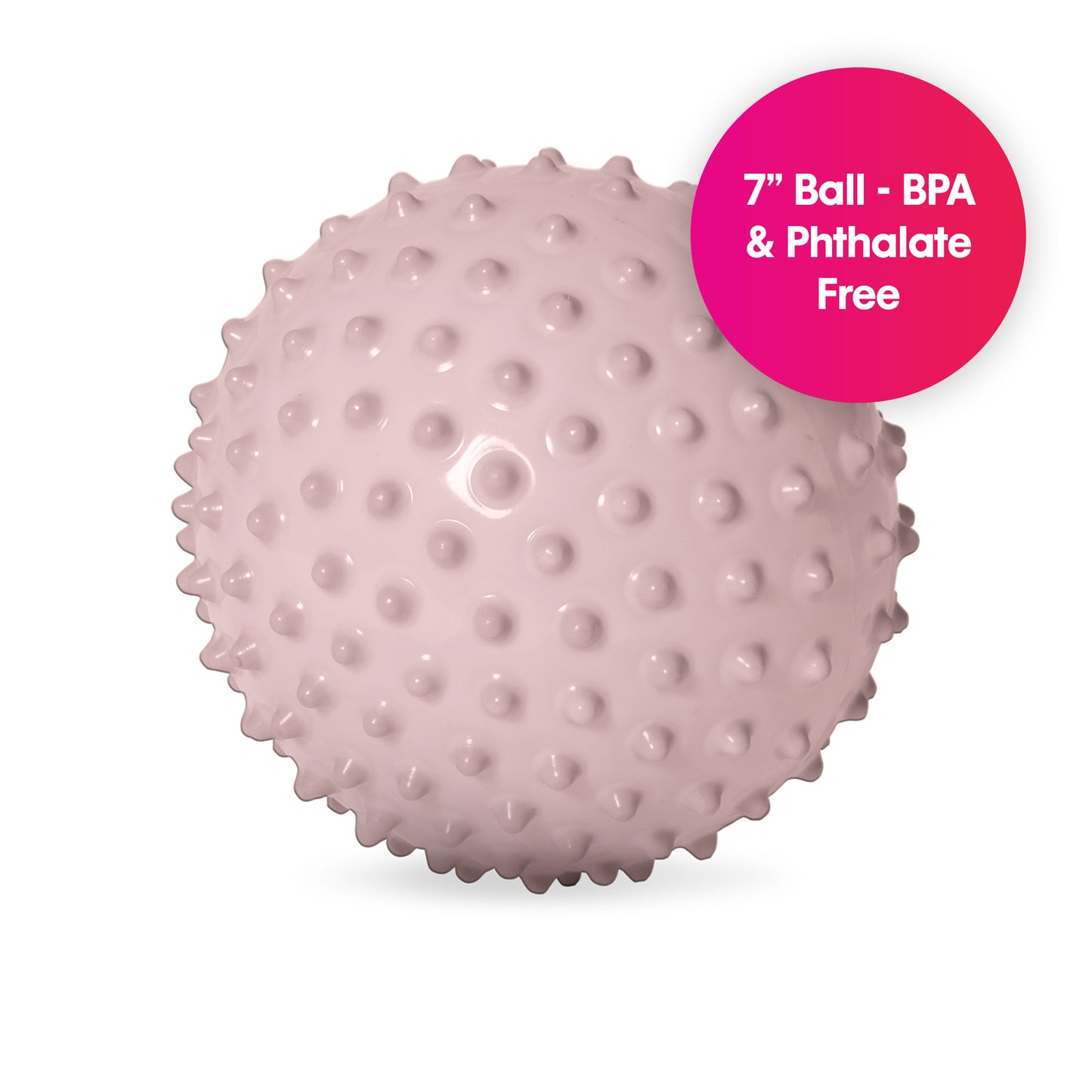 The Original Sensory Ball, Opaque in Boho Chic (Pink)