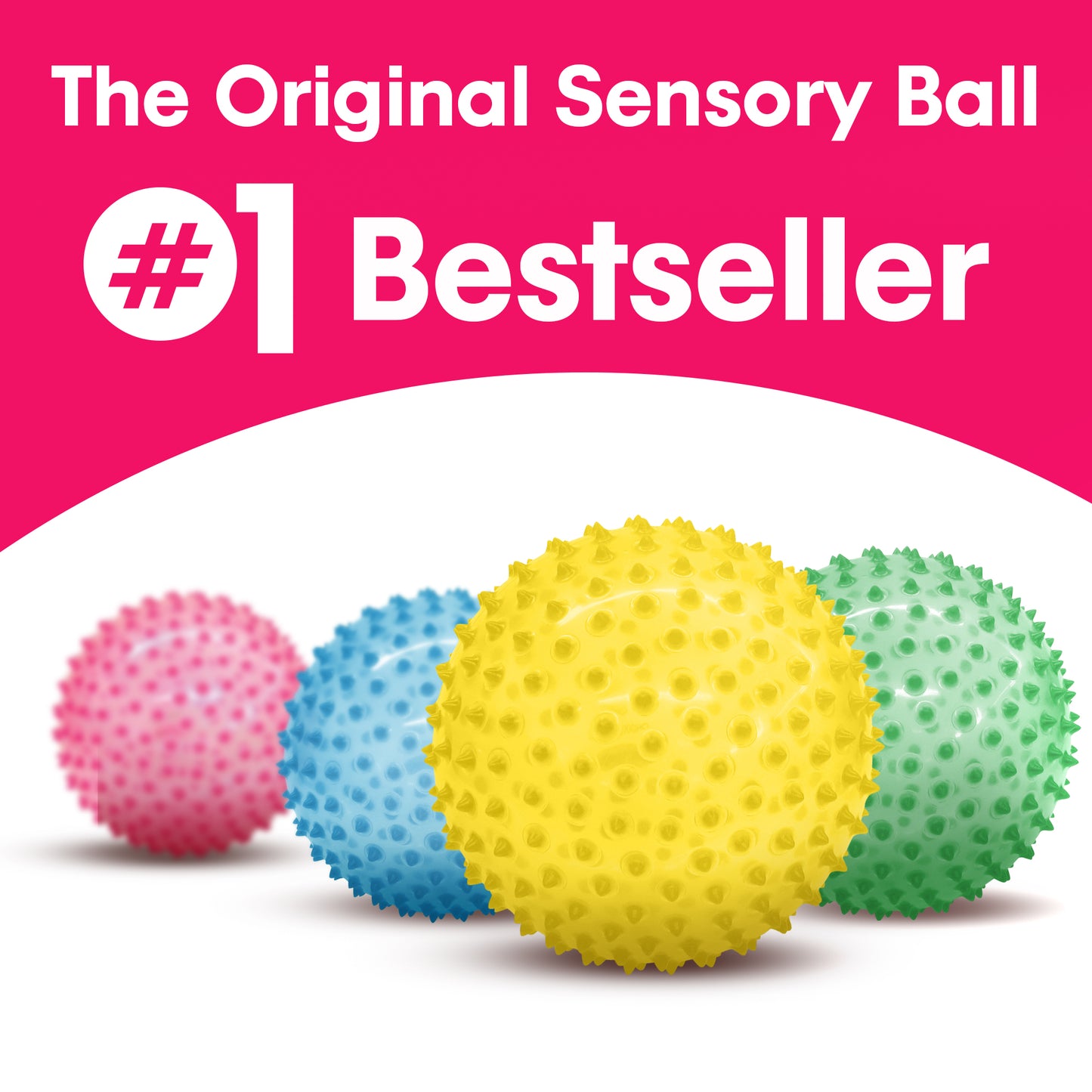 The Original Sensory Ball, See-Me (Yellow)