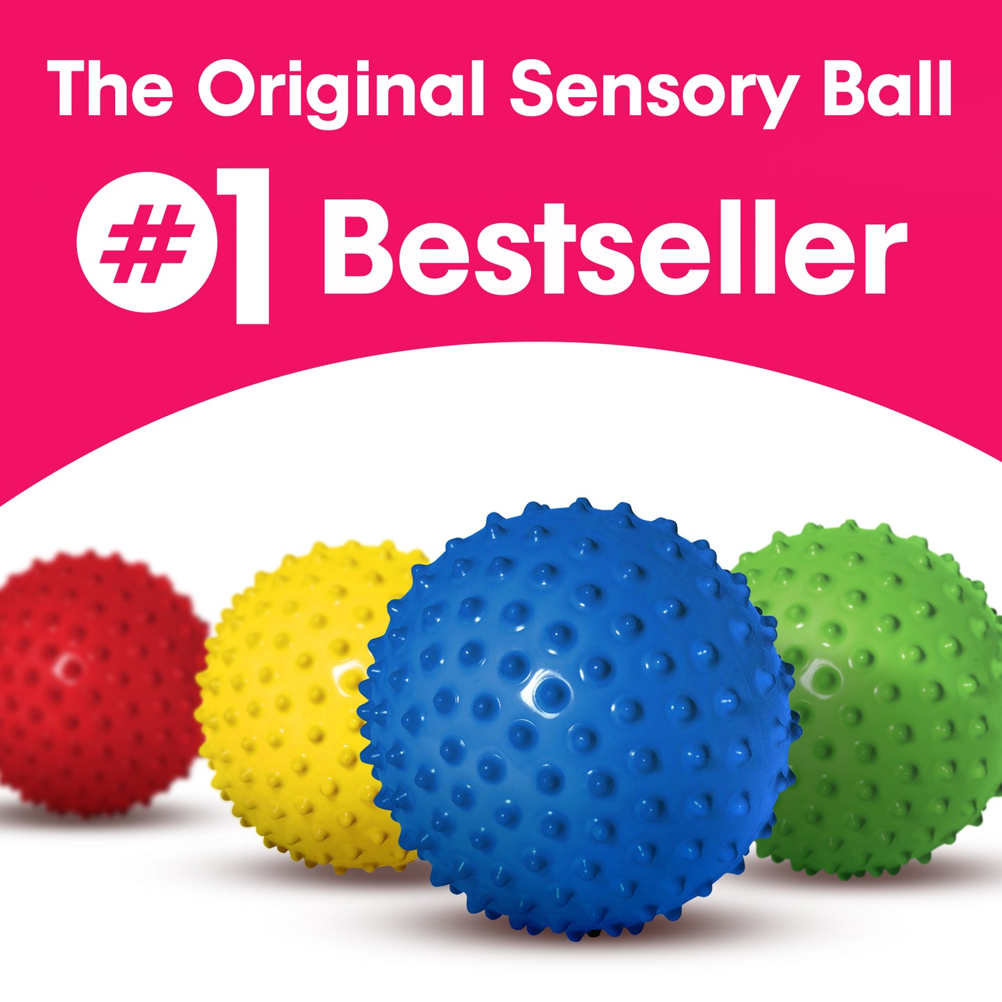 The Original Sensory Ball, Opaque (Yellow)
