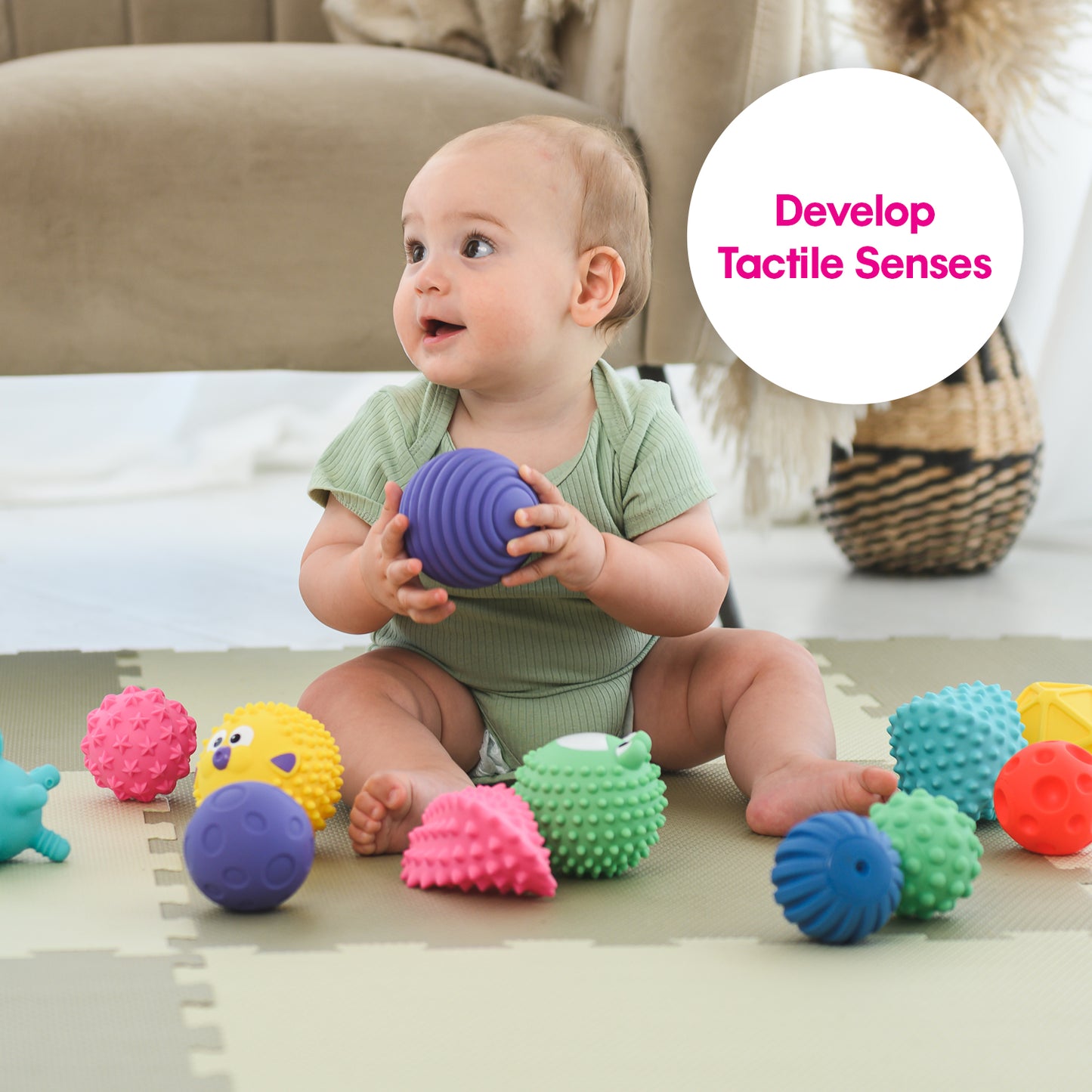 Sensory Mini Balls (12 pc)