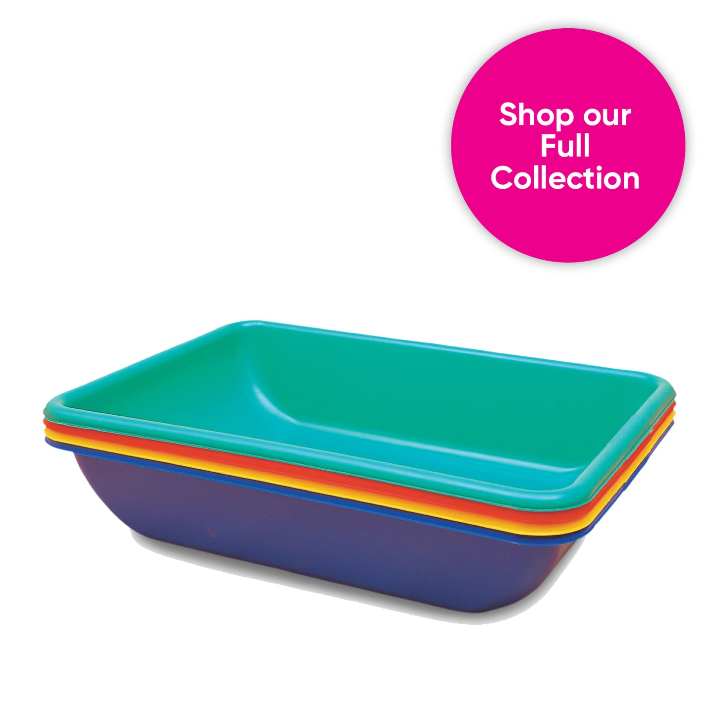 Opaque Activity Tub, Blue