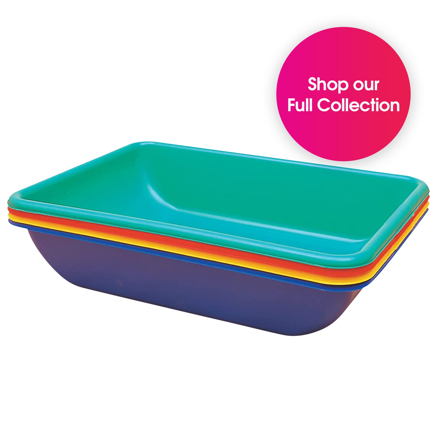 Opaque Activity Tub, Green