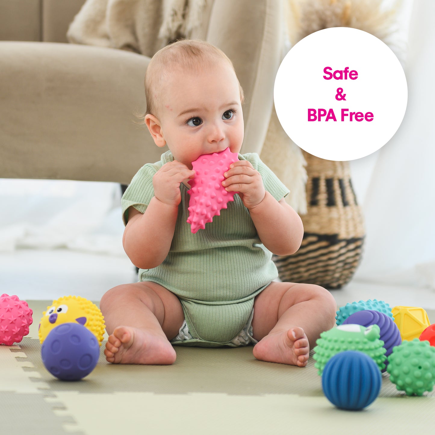 Sensory Mini Balls (12 pc)