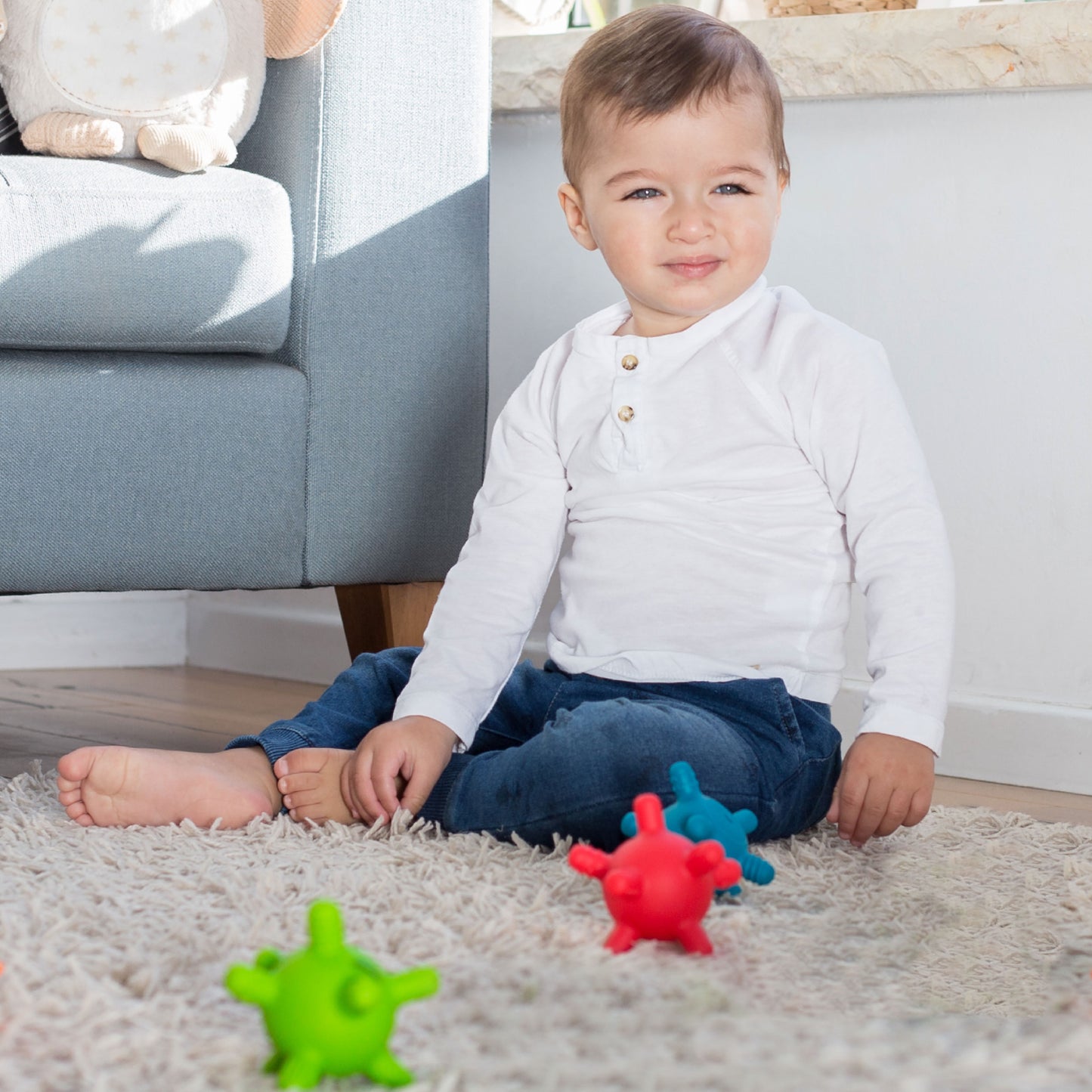 Gummyball Teethers, Display