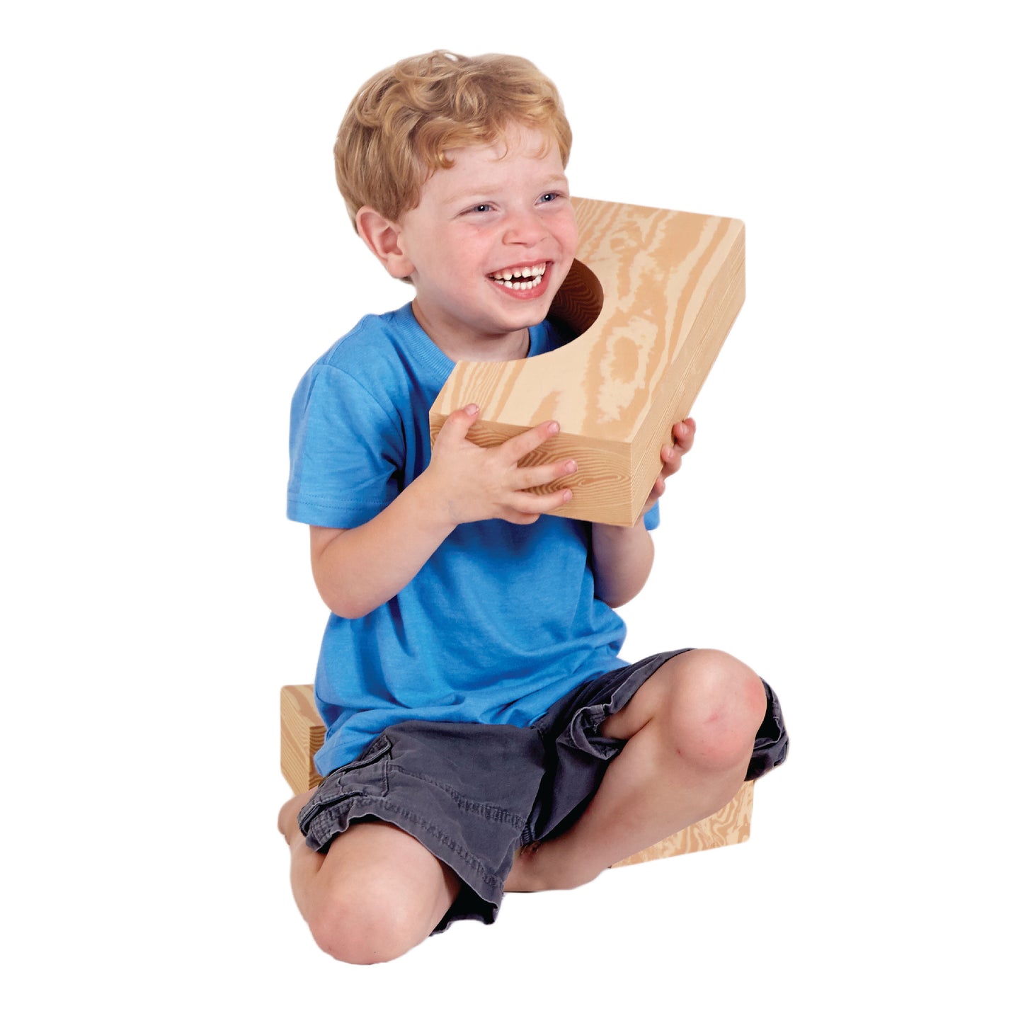 Wood-Like Edu-Blocks, Big, 2 3/4'' (32 pc)
