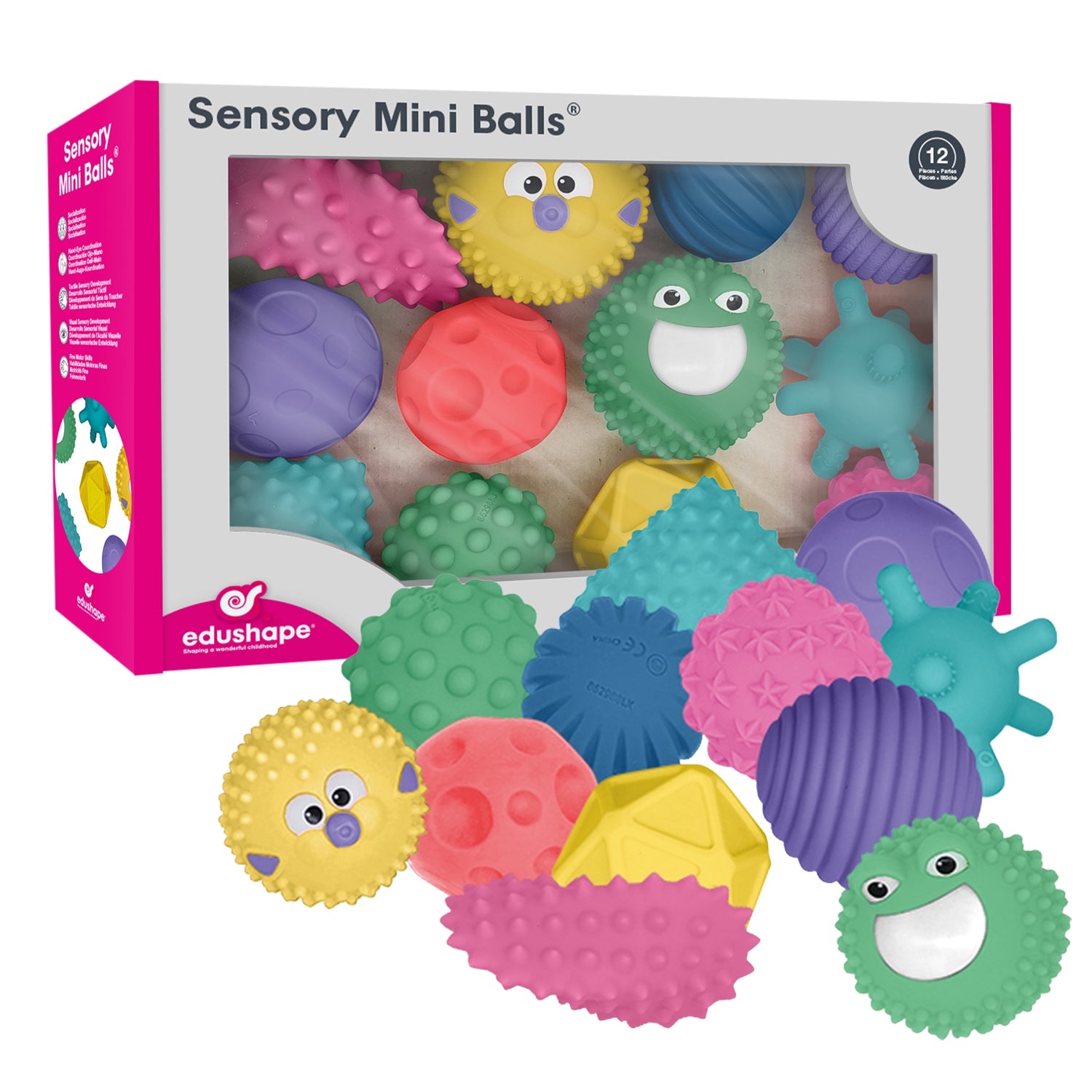 Sensory Mini Balls (Value Pack) – Edushape