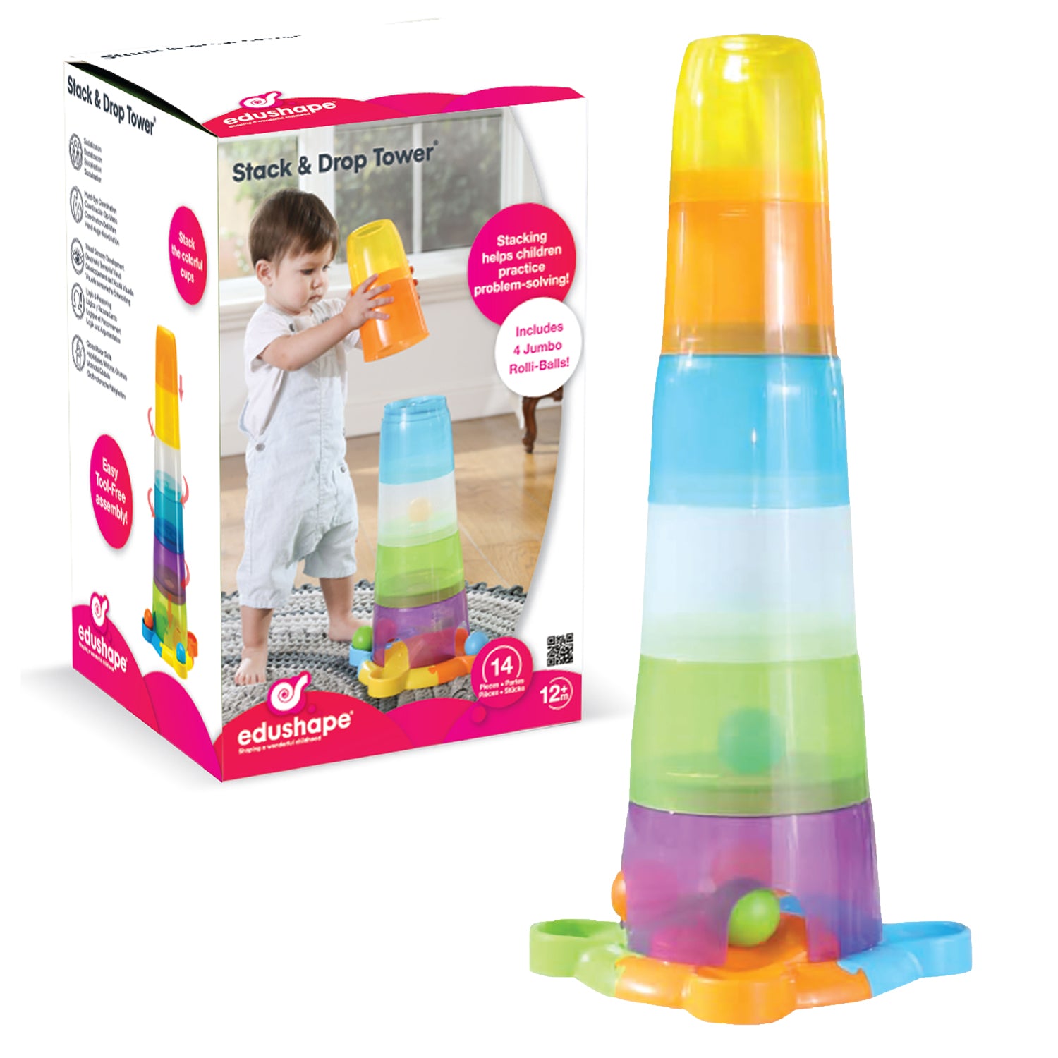 Stack & Drop Tower – Edushape
