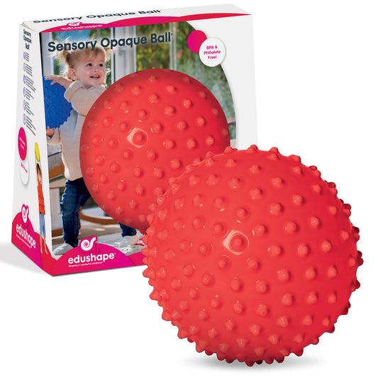 The Original Sensory Ball, Opaque (Red)