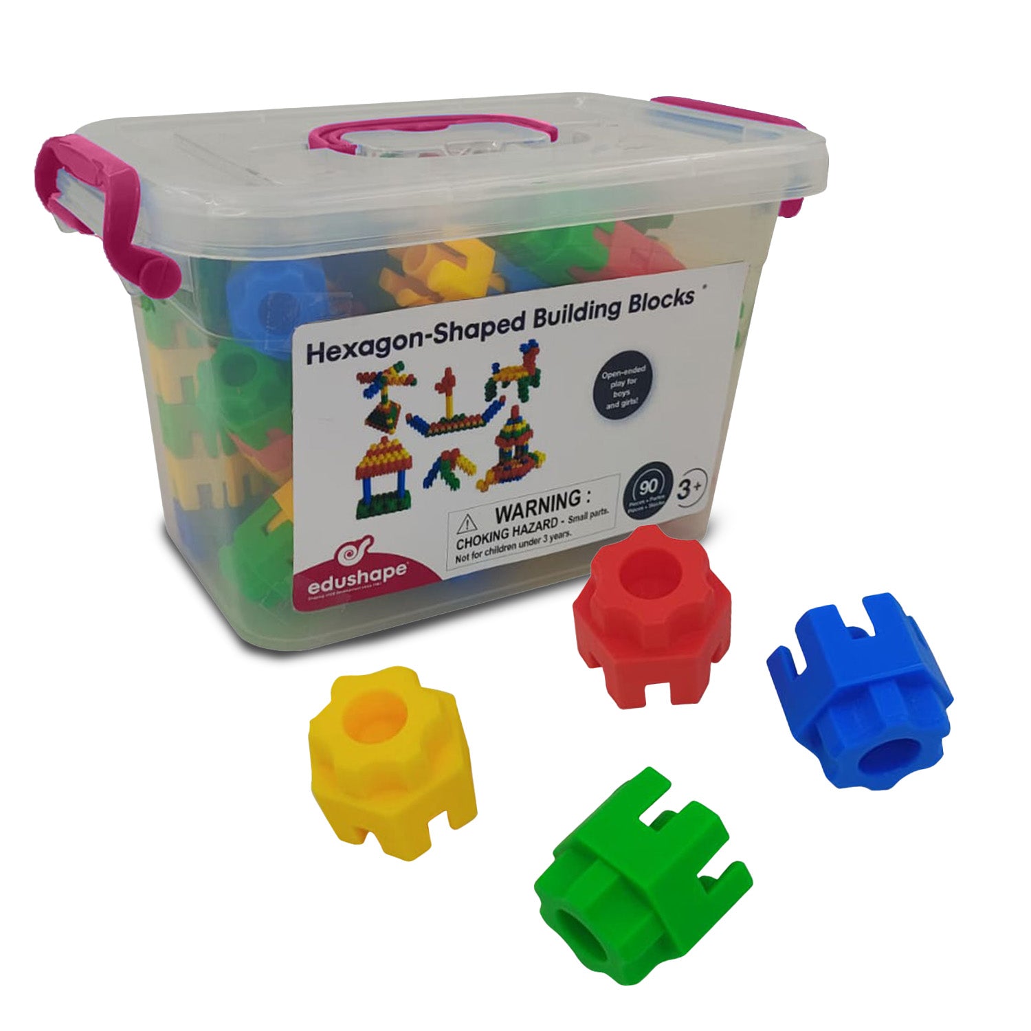 Shape Jumping Blocks Hexagon-Shaped Building Blocks – Edushape