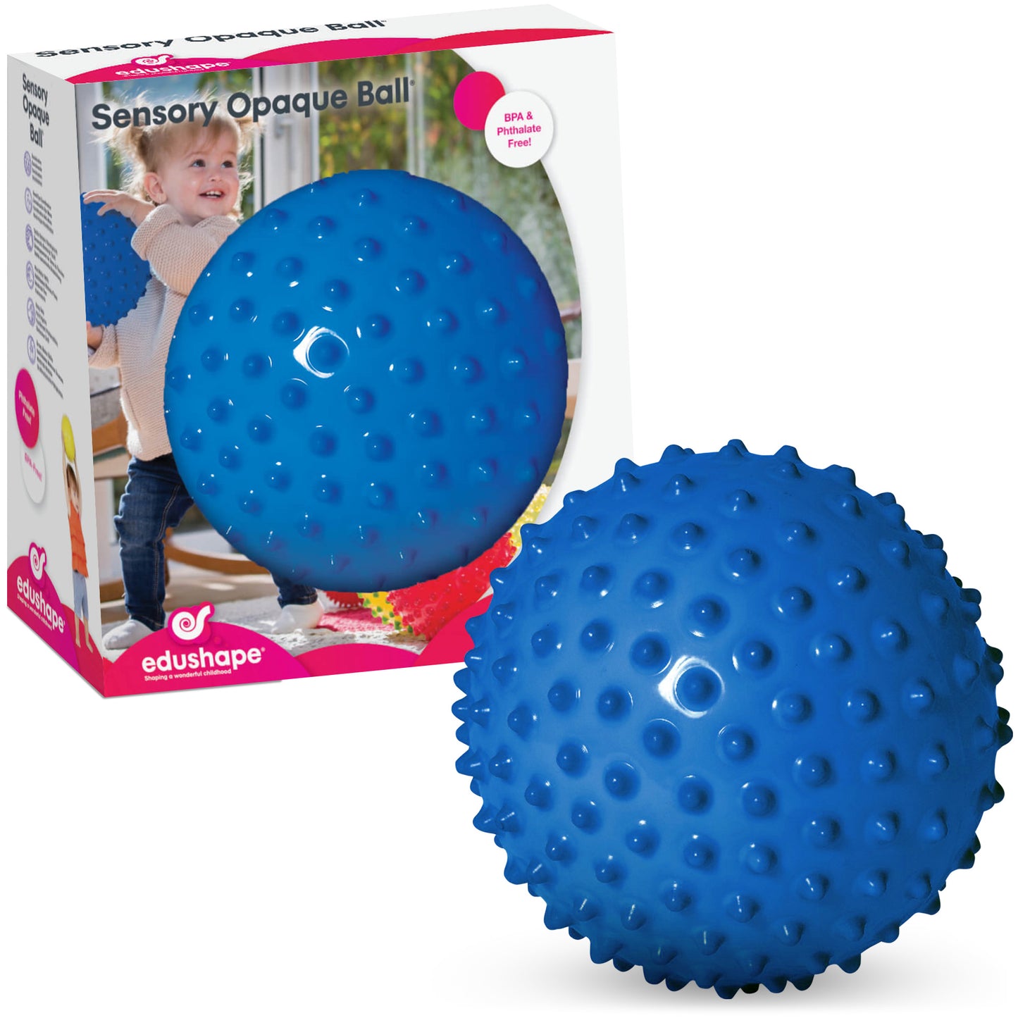 The Original Sensory Ball, Opaque (Blue)