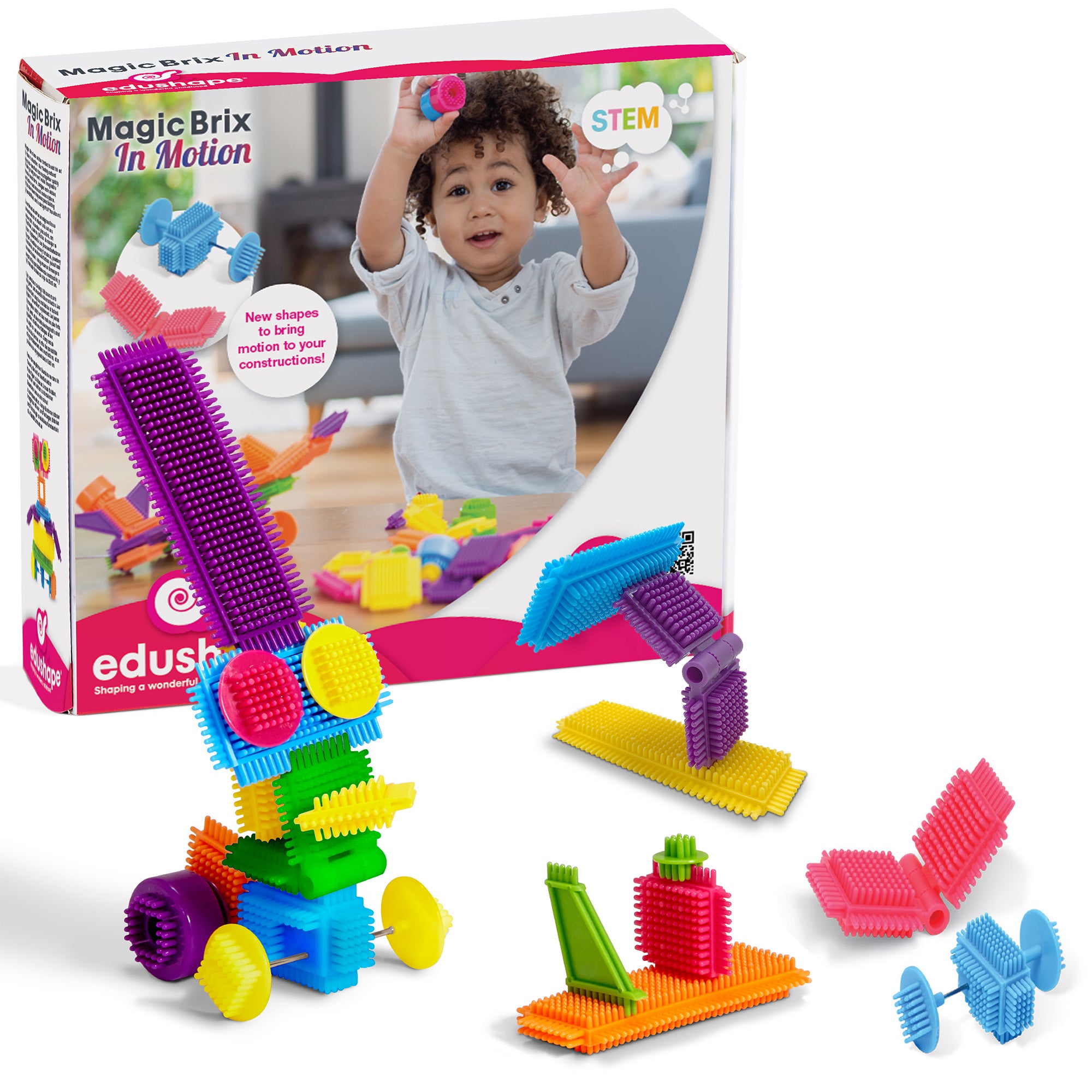 Edushape Magic Brix - Set gigante, 360 pezzi - Giochi e Prodotti per l Edushape Magic Brix - Set gigante, 360 pezzi - Giochi e Prodotti per l