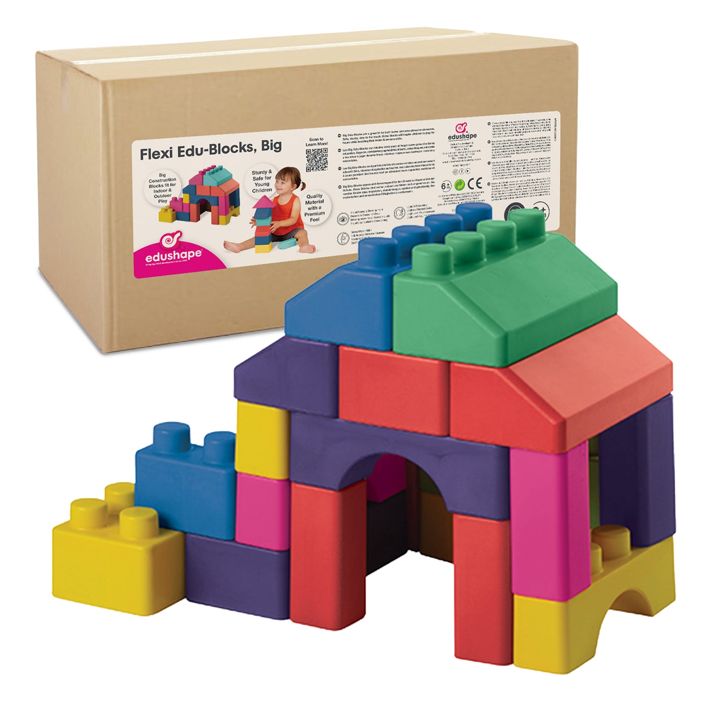 Flexi Edu-Blocks, Big, 3 1/2''