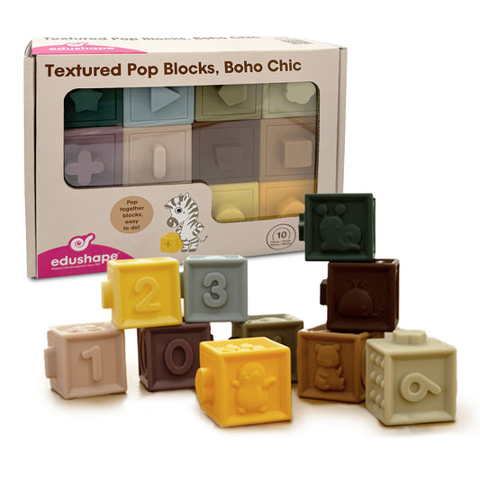 Mix & Match Textured Blocks - Boho Chic Colors
