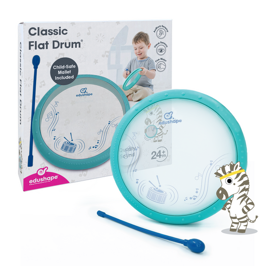 Classic Flat Drum (Blue)