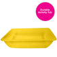 Opaque Activity Tub, Yellow