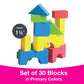 Color Edu-Blocks, 1 3/8''