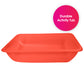 Opaque Activity Tub, Red