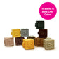 Mix & Match Textured Blocks - Boho Chic Colors