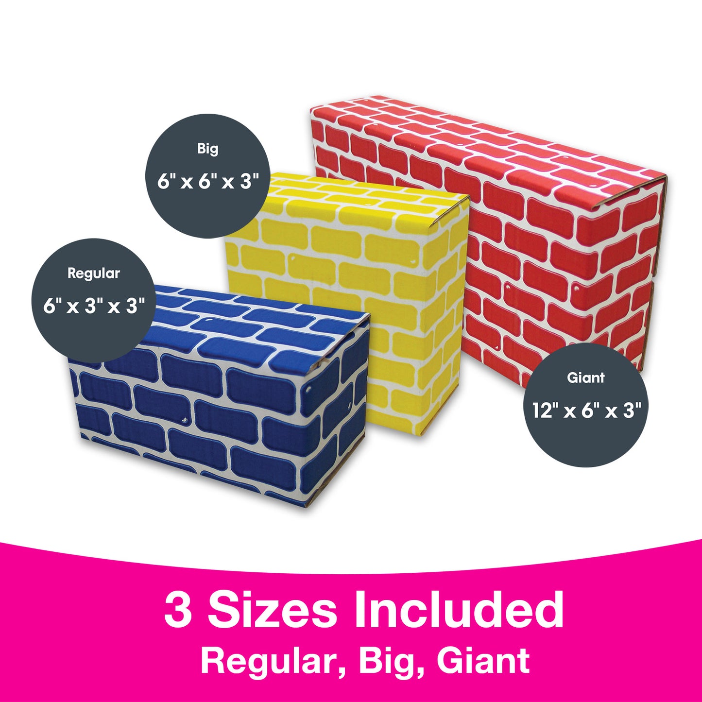 Corrugated Edu-Blocks (36 pc)