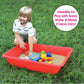 Opaque Activity Tub, Red