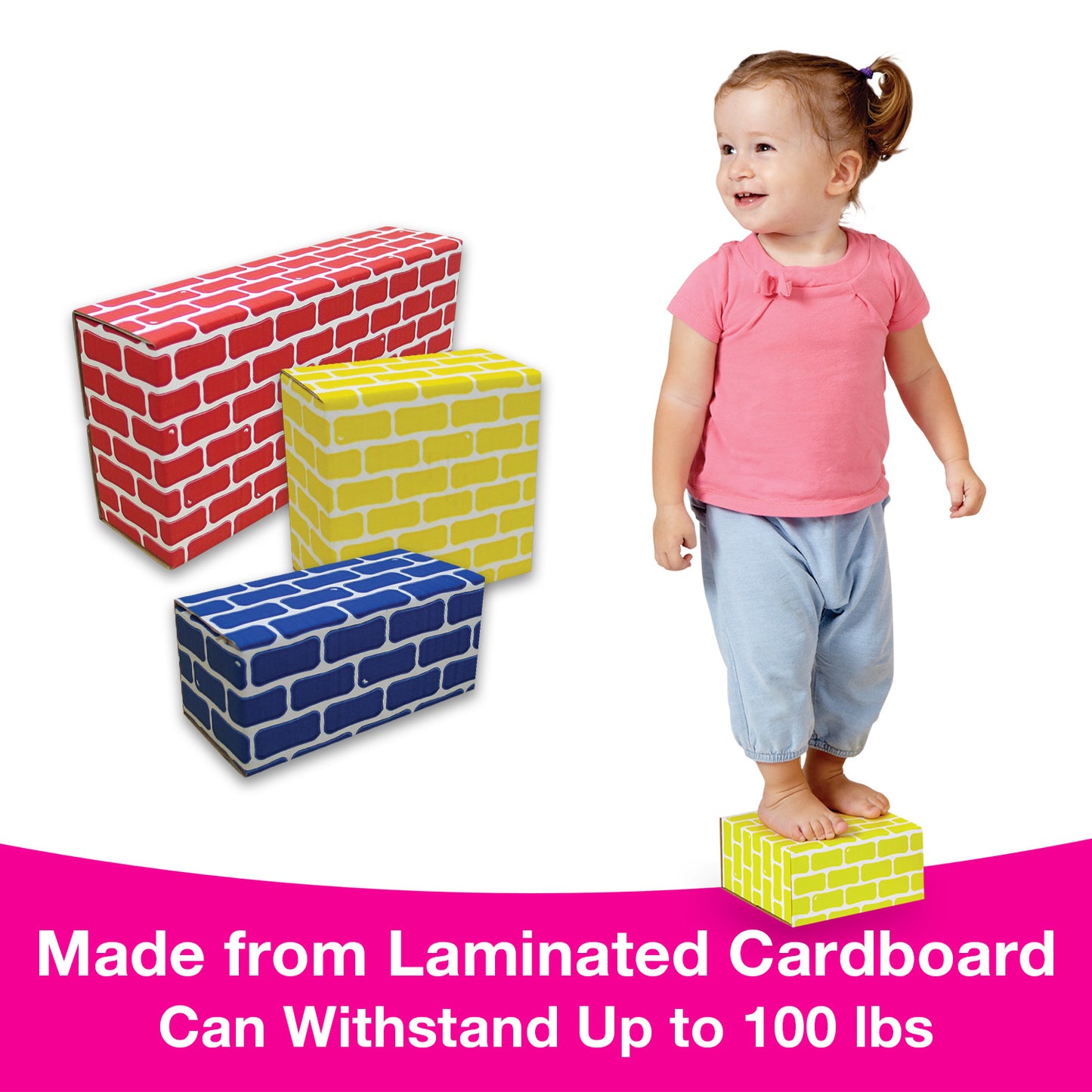 Corrugated Edu-Blocks (36 pc)