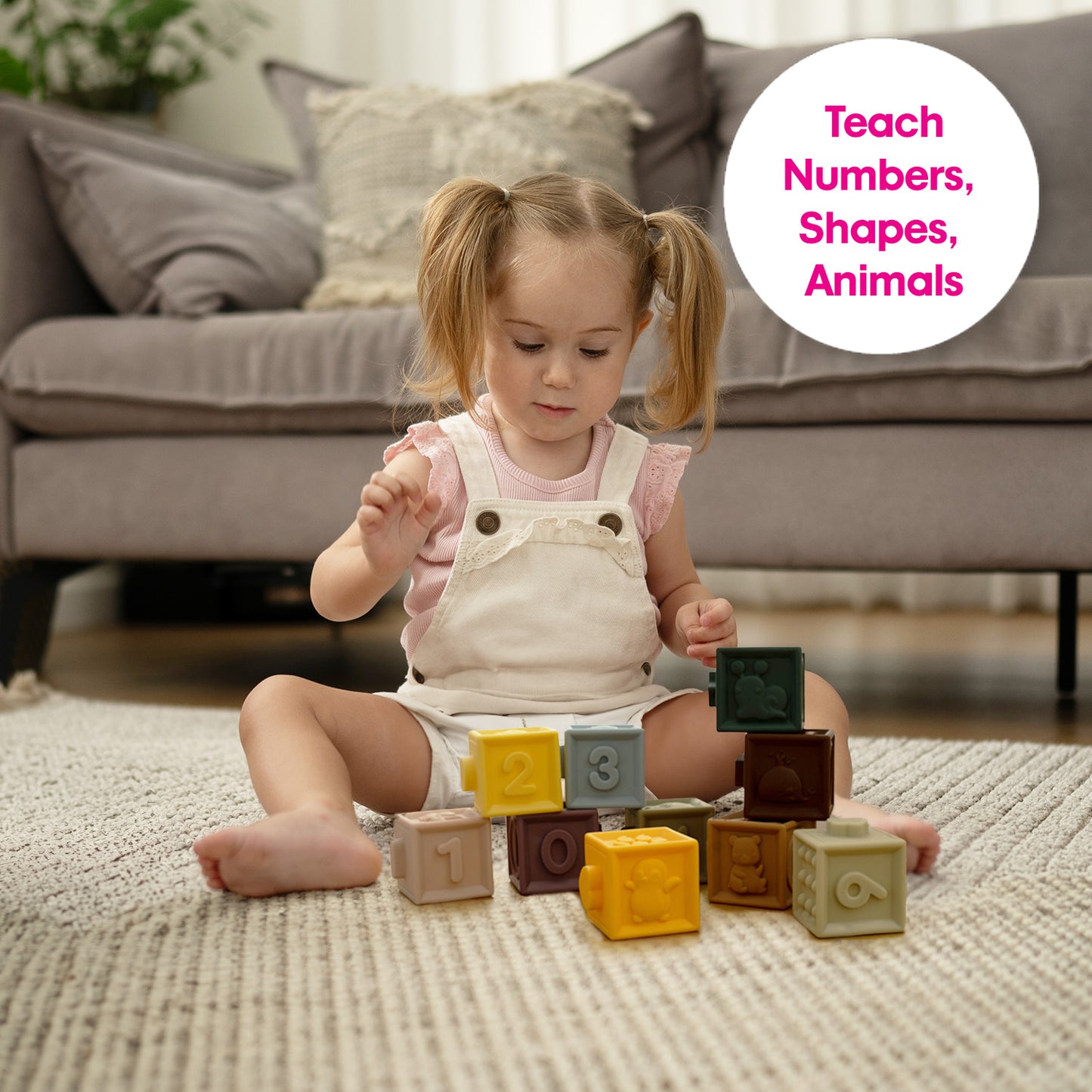 Mix & Match Textured Blocks - Boho Chic Colors