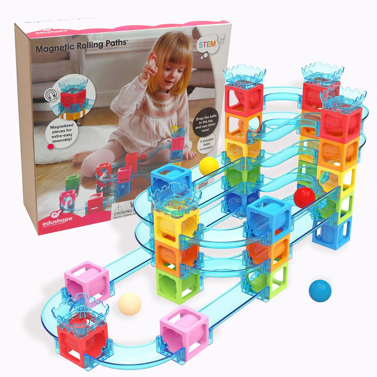 Magnetic Marble Run – Edushape
