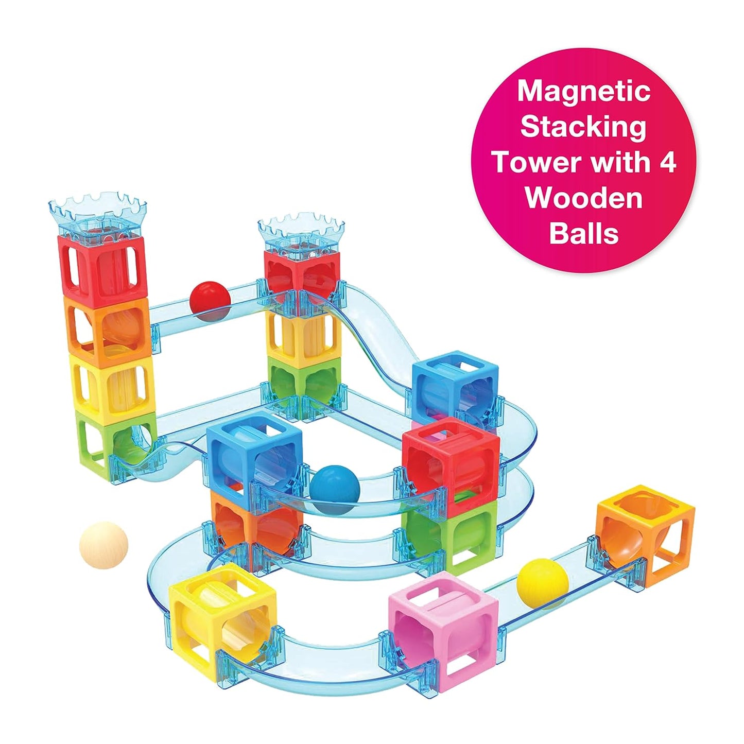 Magnetic Marble Run