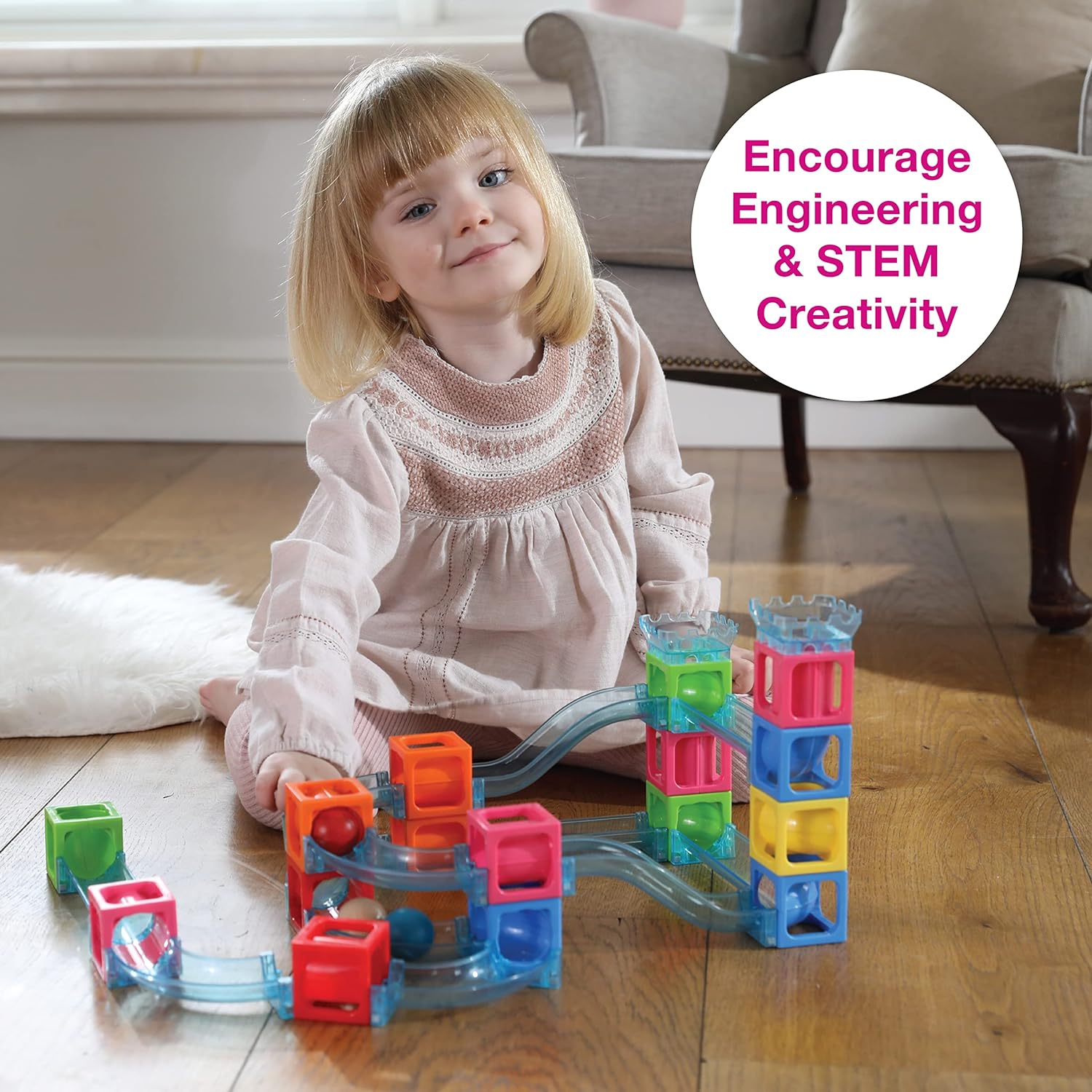 Magnetic Marble Run – Edushape