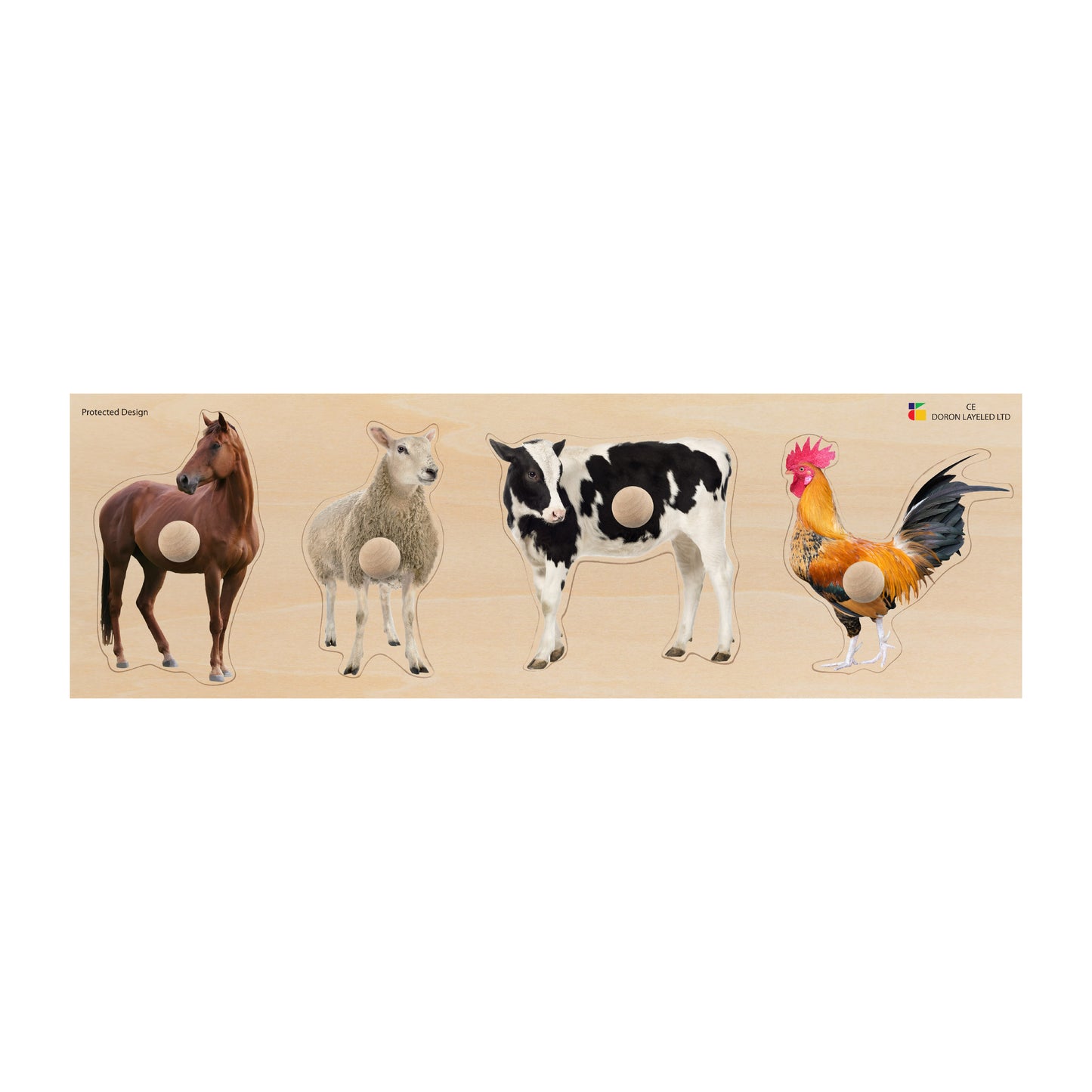 Farm Animals, Giant Puzzle