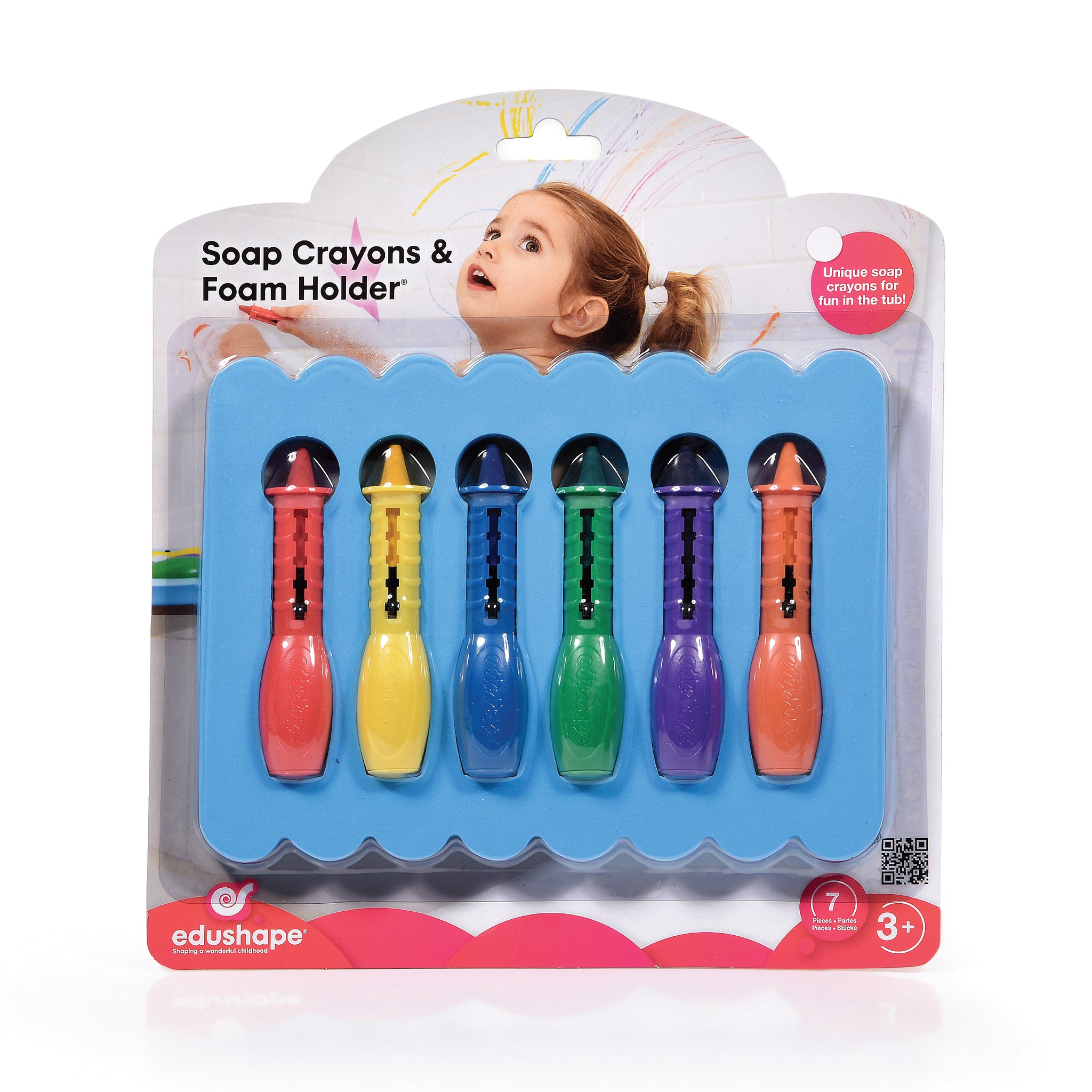 Soap Crayons & Foam Holder Edushape